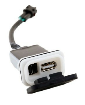 USB‑A/USB‑C connector for CFMOTO 450NK 450SR 700MT 800NK-5