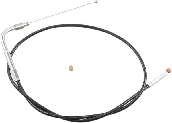 Black Vinyl Throttle/idle Cable Black Standard, 1, nordicamoto.ro