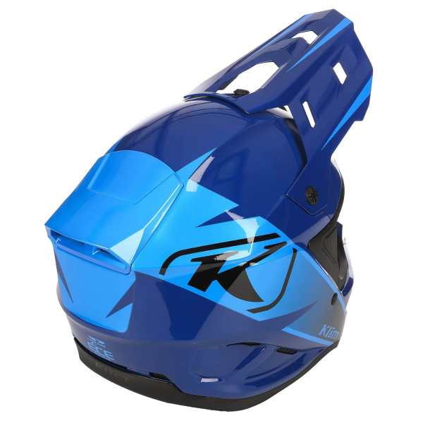 Casca Copii Snowmobil Klim T1 Freeride ECE Descent Nightfall Blue-31