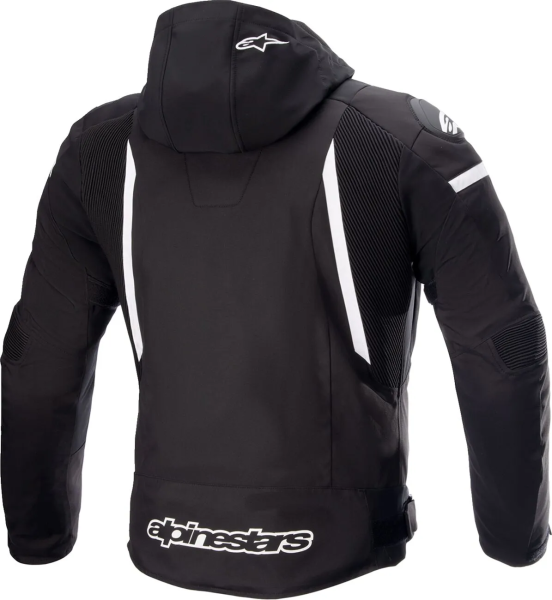Geaca Moto Alpinestars Zaca Waterproof Black/White-1