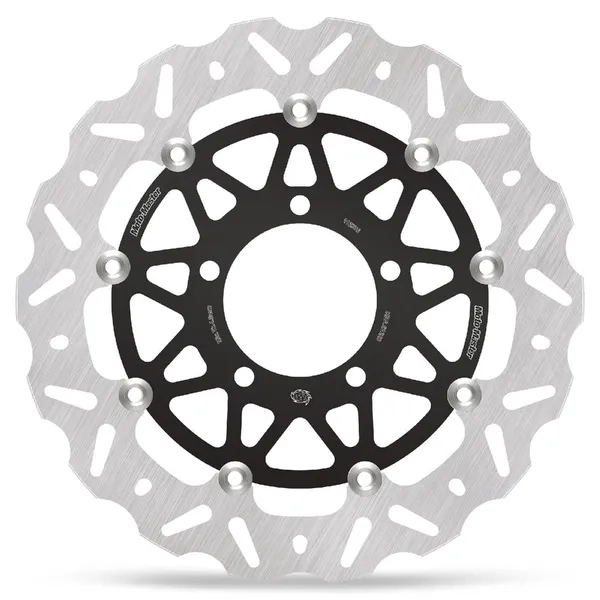Nitro Series Brake Disc Black, Silver-2