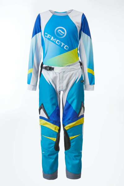 TRICOU COPII MÂNECĂ LUNGĂ CFMOTO – ALBASTRU GRADIENT_6-7, 4, nordicamoto.ro