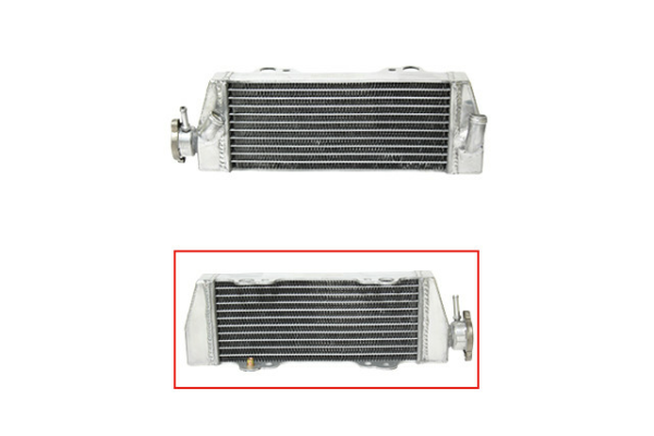 RADIATOR PSIHIC KTM SX 125/144/150 '98-06, EXC 125 '98-06, SX 250 '03-06 CAPACITATE STANDARD Ranforsat STÂNGA (BUC) (CU Buson)