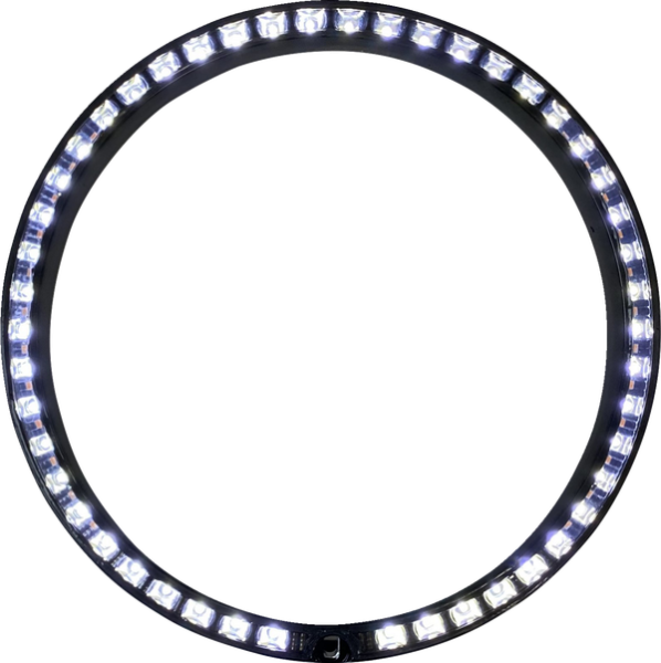 Probeam® Turn Signal Ring Trim Amber, White, 1, nordicamoto.ro