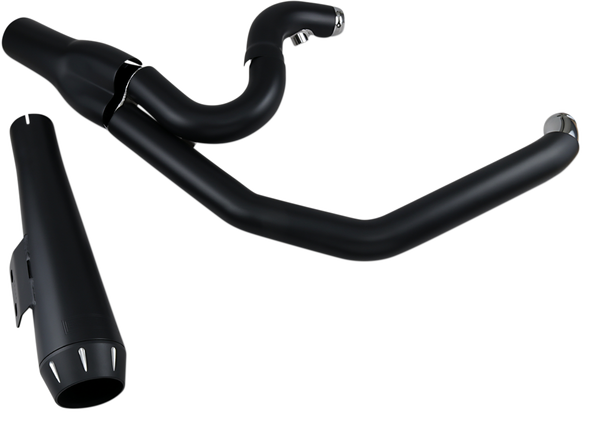 Road Rage 2:1 Exhaust System Black, 2, nordicamoto.ro