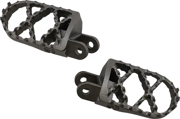MOOSE RACING Pro Footpegs Silver -0