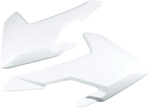 Radiator Covers For Husqvarna White