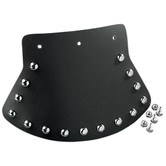 Medium Mud Flap Black, Chrome, 1, nordicamoto.ro
