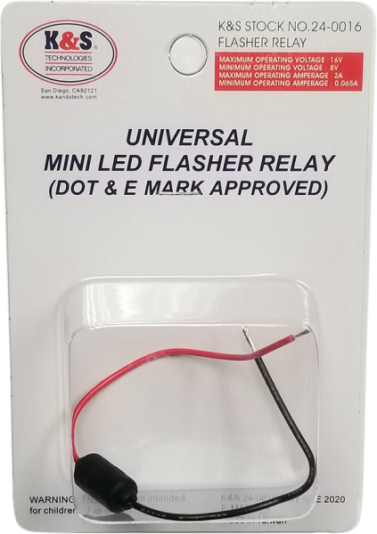Universal Mini Led Flasher Relay -0