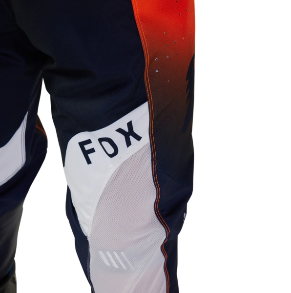 Pantaloni Moto Fox 360 Revise Navy/Portocaliu-1