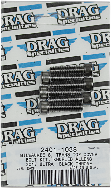 M-eight Bolt Kit Black, 1, nordicamoto.ro