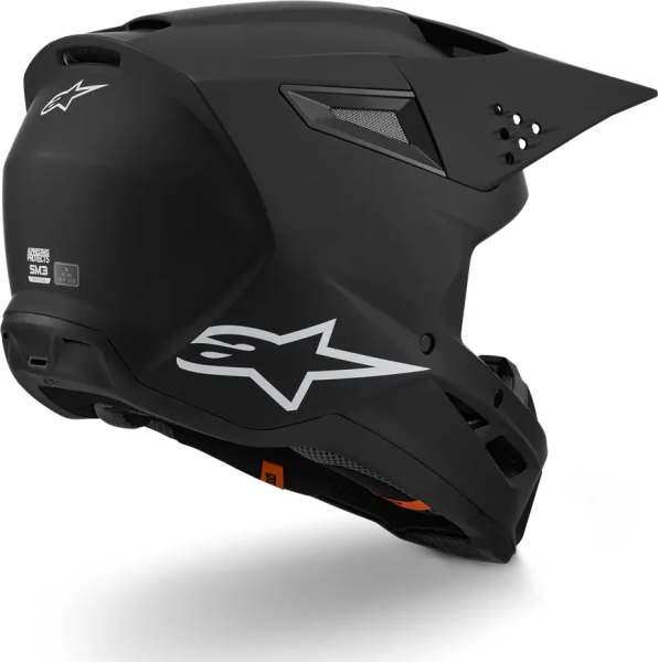 Casca Alpinestars Sm3 Solid Black Matte-5