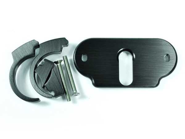 Motoscope Mini Handlebar Clip-on Bracket Black, 1, nordicamoto.ro