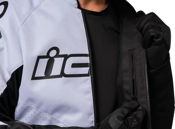 Geaca Textil Icon Hooligan™ CE White-8