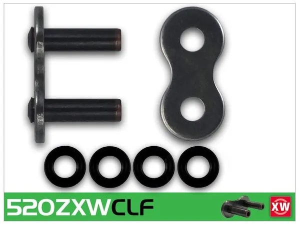 520 Zxw Drive Chain Connecting Link Silver-0