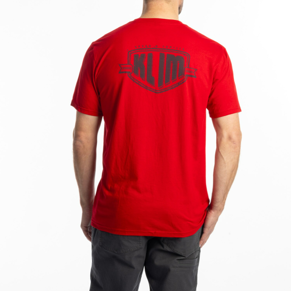 Tricou Klim Full Throttle Tri-blend Coyote Brown Heather - Asphalt-3
