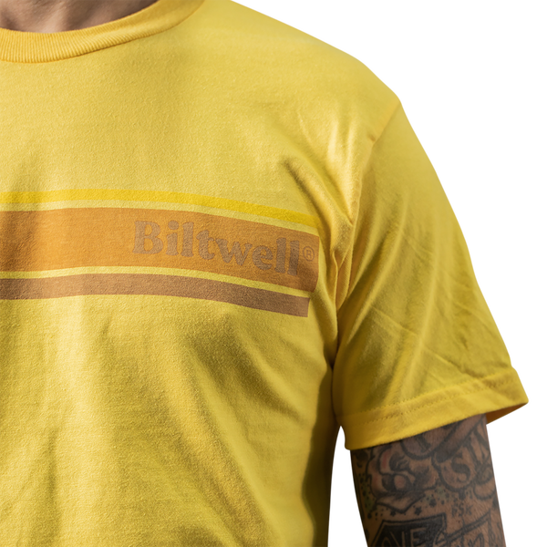Stripe T-shirt Yellow S, 3, nordicamoto.ro