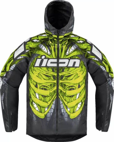 Geaca Icon Airform Manik'r Gray/Green-4