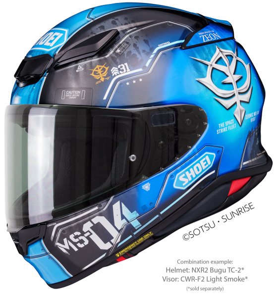 Casca integrala SHOEI NXR2 BUGU TC-2 Albastru XXL-5