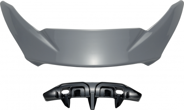 Spoiler superior casca SHOEI NXR2 Alb lucios-17