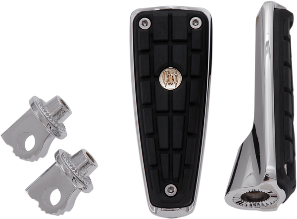 Cmx Footpegs Silver, 2, nordicamoto.ro