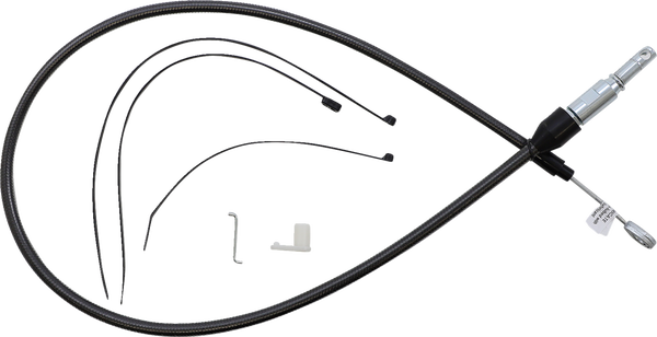 Black Pearl Quick Connect Upper Clutch Cable Black, 1, nordicamoto.ro