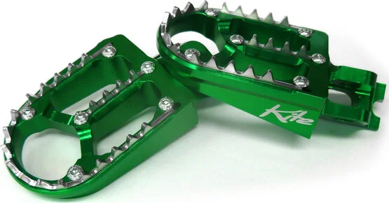 Footpeg Green, 2, nordicamoto.ro