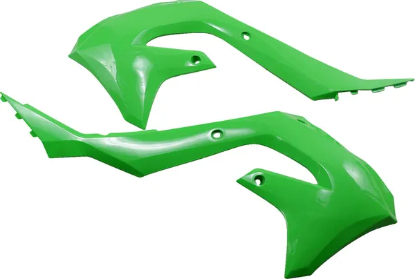 Powerflow Intake Radiator Shrouds Green-0