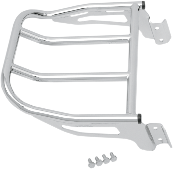 2-up Backrest Luggage Rack Black, 1, nordicamoto.ro