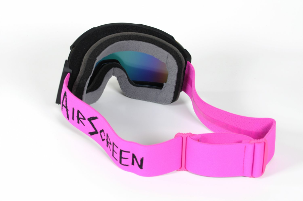 Ochelari Snowmobile Airscreen SLASH 03 Roz Neon-0