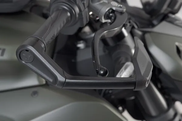 Lever Guards With Wind Protection Anodized, Black -2