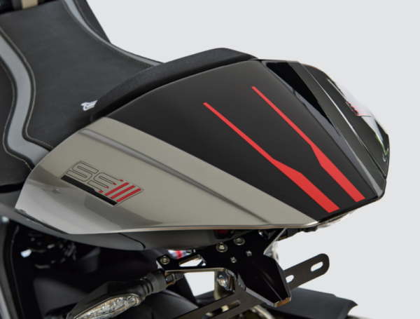 CAPAC ȘA SPATE RACING CFMOTO 450SR / 450SR-S – GRI / NEGRU, 10, nordicamoto.ro