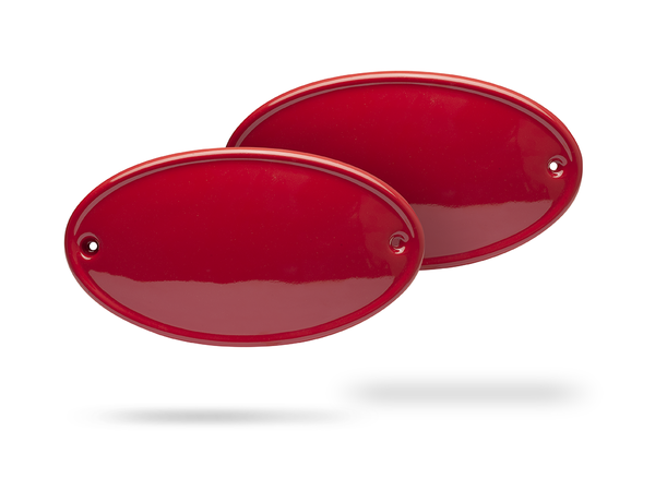 Side Number Plate Red, 1, nordicamoto.ro