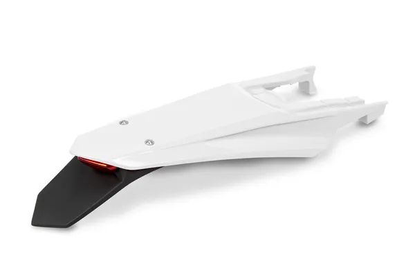 Replacement Plastic Rear Fender For Ktm White -0