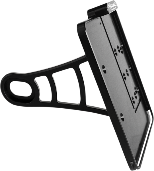 Side Mount License Plate Holder Black, 2, nordicamoto.ro
