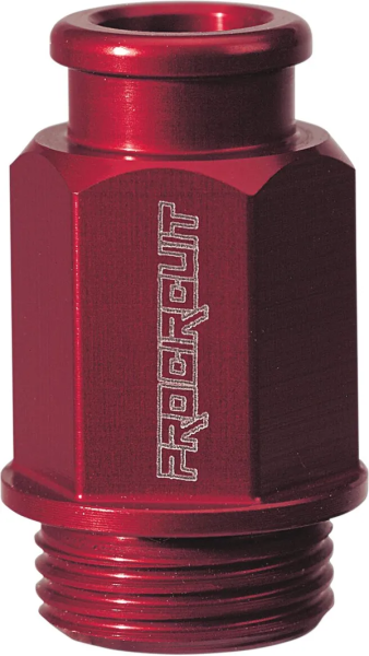 Carb Hot Start Fitting Red -0