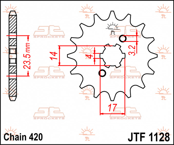 Front Sprocket Natural-91a8933910195a730cb0f87be515b414.webp