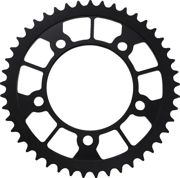 MOOSE RACING Rear Aluminum Sprocket Black -0