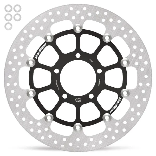 Halo Series Floating Rotor Black, Stainless Steel-1