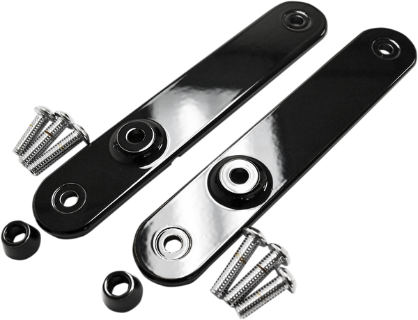 Turn Signal Relocation Mounts Black, Gloss, 1, nordicamoto.ro