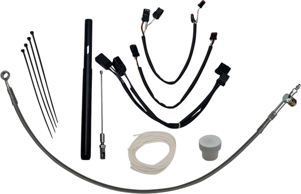 Ez Install Handlebar Kit Silver, 1, nordicamoto.ro
