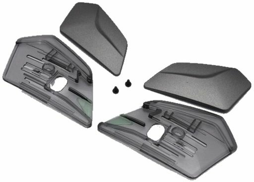 Accesoriu evacuare aer superior cască SHOEI JCR Portocaliu-1