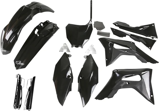 Set de carenaje pentru Honda, negru, 1, nordicamoto.ro