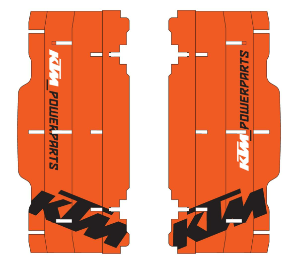 Kit sticker protectii radiator KTM-0