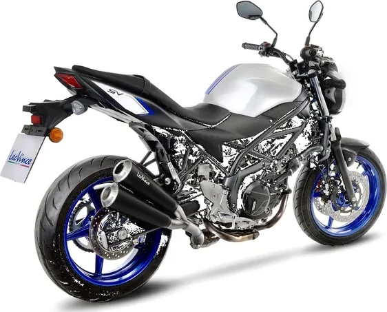 Tobă de eșapament LeoVince GP Duals Slip-On pentru Suzuki SV650 (2016-2025), 3, nordicamoto.ro