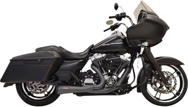 Road Rage 2:1 Short Exhaust System Black, 1, nordicamoto.ro
