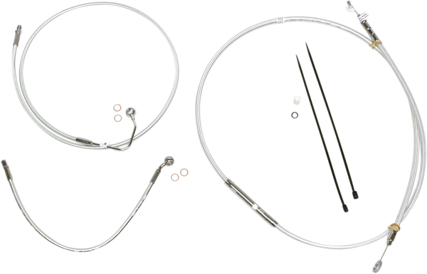 Sterling Chromite Ii® Upper Handlebar Installation Kit Silver, 2, nordicamoto.ro