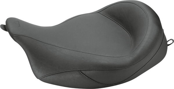 Super Wide Solo Vinyl Seat Black, 1, nordicamoto.ro