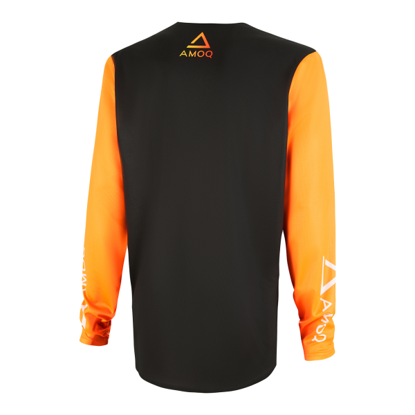 AMOQ Ascent Comp Jersey Black-Orange XS-1