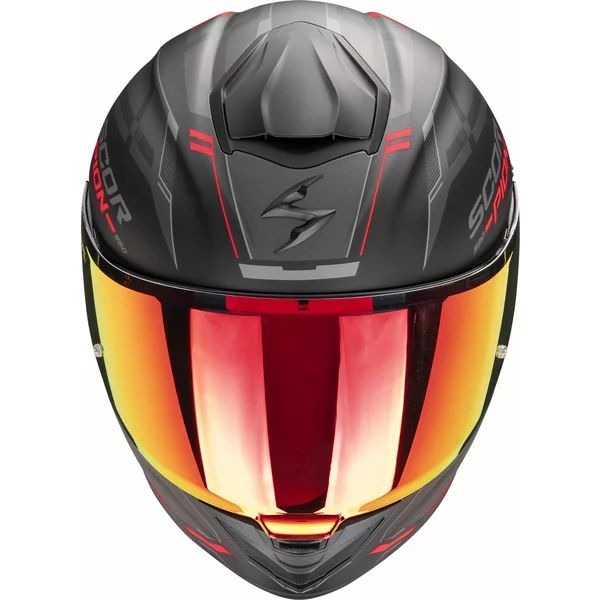 Casca integrala SCORPION EXO-530 AIR SLOPE S Negru mat/Rosu, 44, nordicamoto.ro